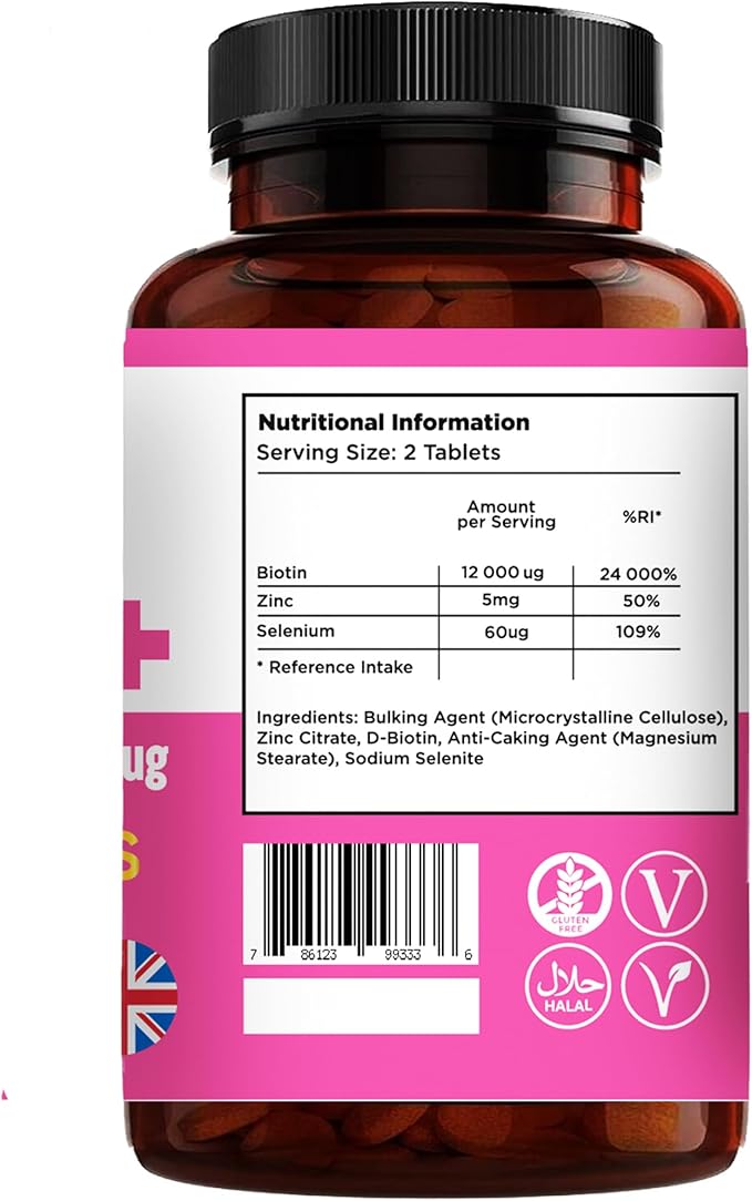 Halo Nutrition Hair, Skin & Nails Tablets