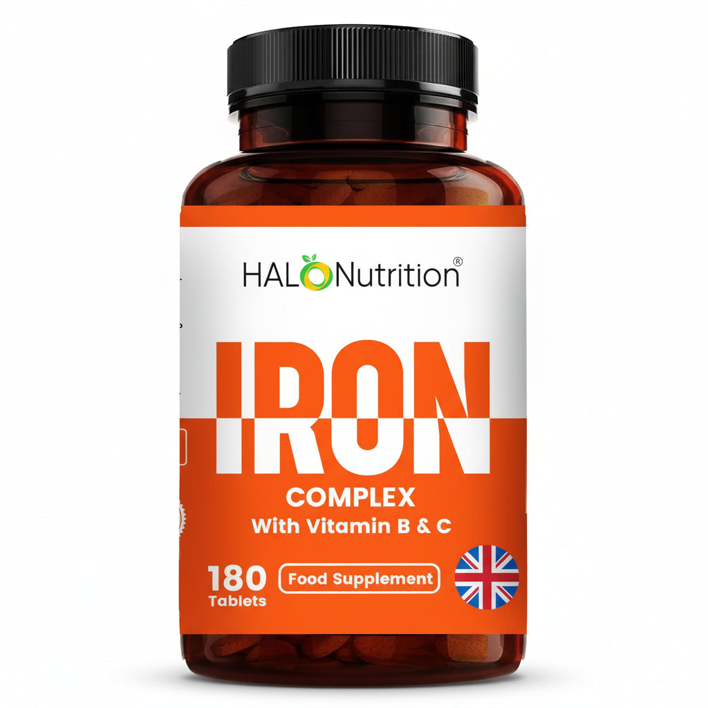 Halo Nutrition Iron Tablets 14mg