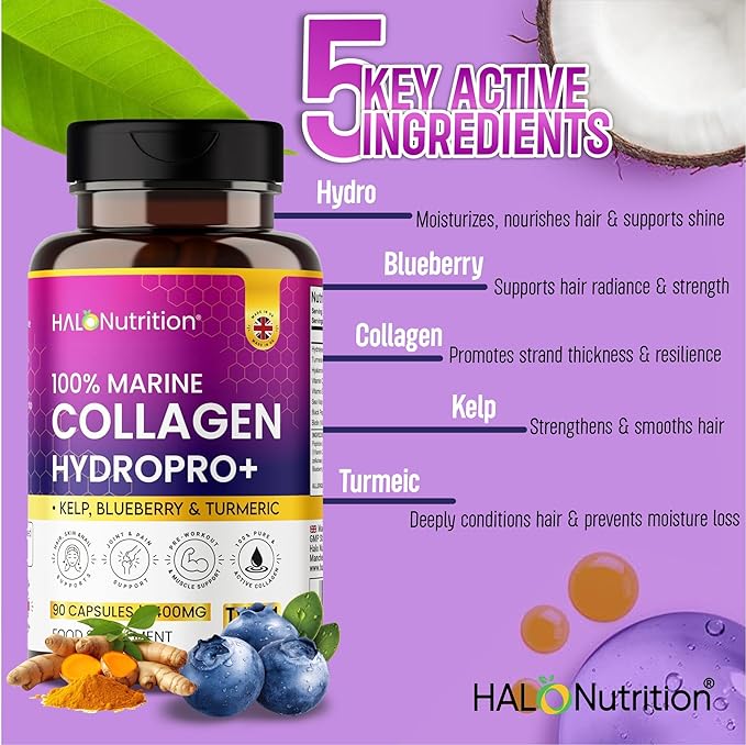 Halo Nutrition Marine Collagen Capsules