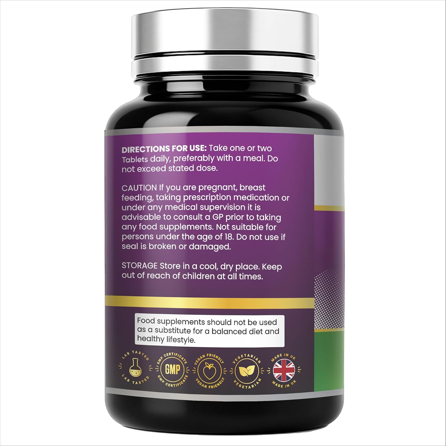 Halo Nutrition Calcium Complex Tablets