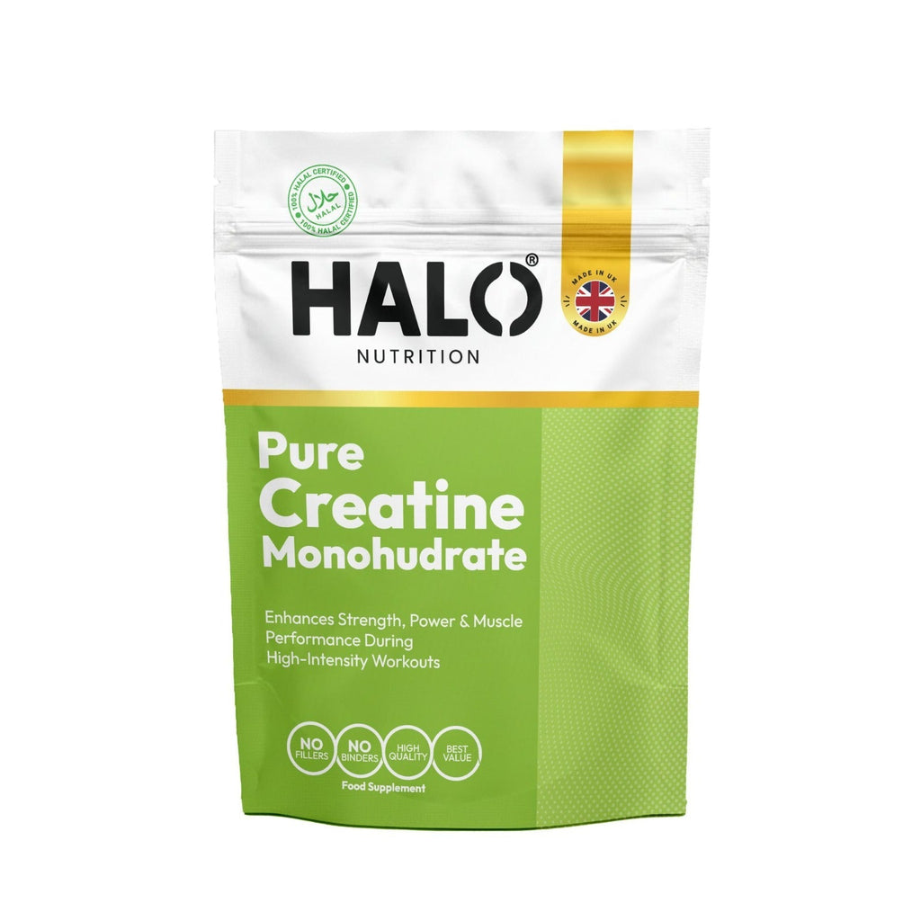 Halo Nutrition Creatine Monohydrate Powder 50 + Servings 100% Pure