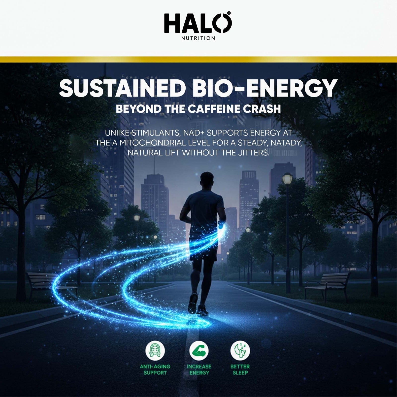 Halo Nutrition - NAD+ 90 Capsules